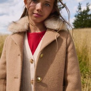 J.Crew Girls' Stadium Cloth Topcoat